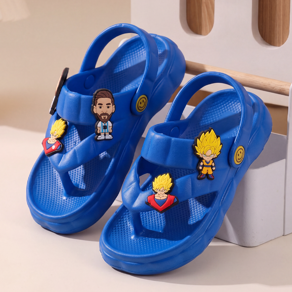 Royal Blue Boys Kids' Flip-Flop Sandals