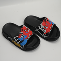 Spider-Man Web-Slinger Kids' Slide Slippers | Stealth Black
