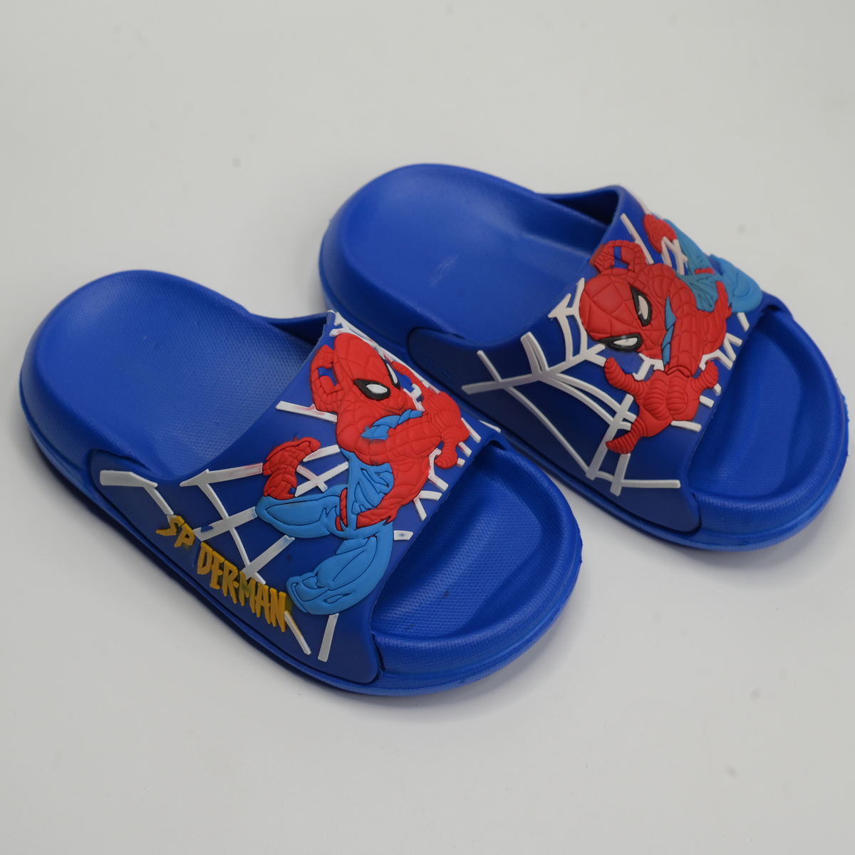 Superhero Kids' Slide Slippers | Royal Blue