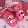 Bumblebee & Flower Kids' Slide Sandals | Candy Pink