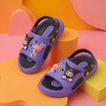 Kuromi Kids' Slide Slippers | Purple & Black